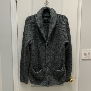 ABERCROMBIE & FITCH | Marled Shawl Cardigan Sweater